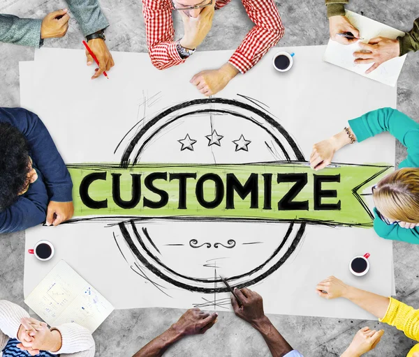 Creative Innovation Customize Concept — Stock Photo, Image
