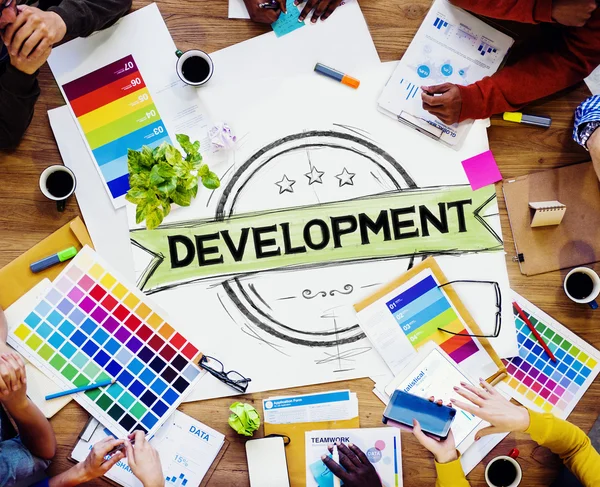 Business Plan Development Concept — Stock Photo, Image