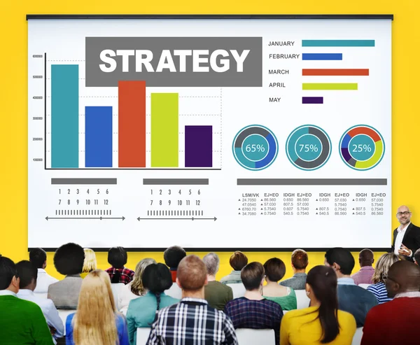 Strategy Plan Marketing Concept — Stock Photo, Image