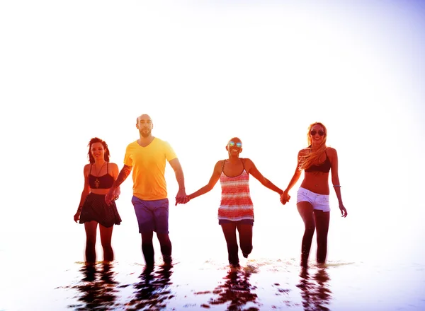 Friendship Beach Summer Holiday Concept — Stock Photo, Image