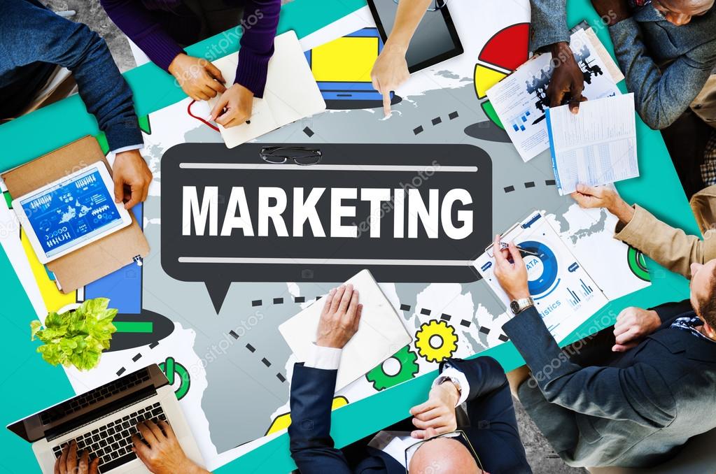 Marketing Strategy Branding Concept