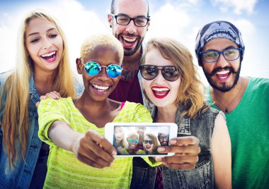 Beach Tatil kavramı arkadaşlar