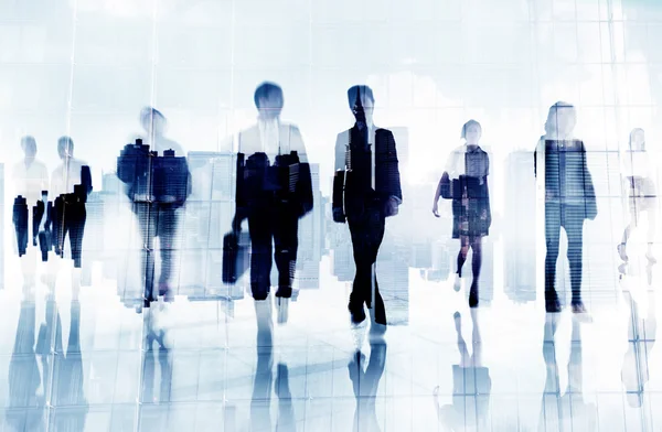 Business People Colleghi Walking Concept — Foto Stock