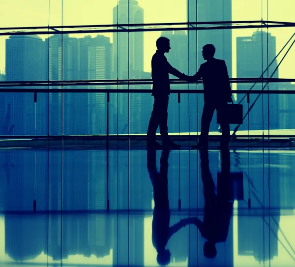 Business People Making Agreement — Stock Photo, Image