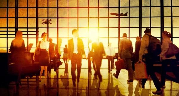 Konzept für internationale Flughafenterminals — Stockfoto