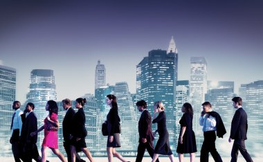 İş insanlar işbirliği takım kavramı