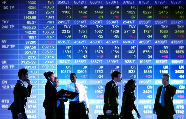 Business Stock Exchange Trading Concept — Stock Photo, Image