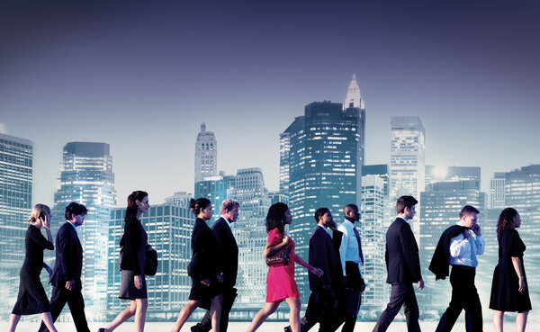 Концепция команды делового сотрудничества
