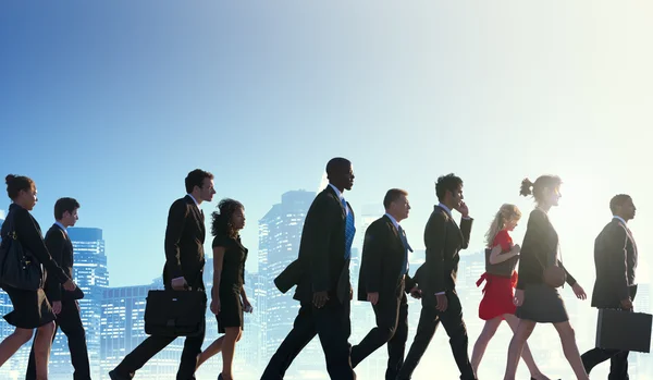 Business People Cityscape Team Concept — Stock Photo, Image