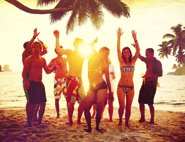 Beach párty Summer Holiday koncept — Stock fotografie