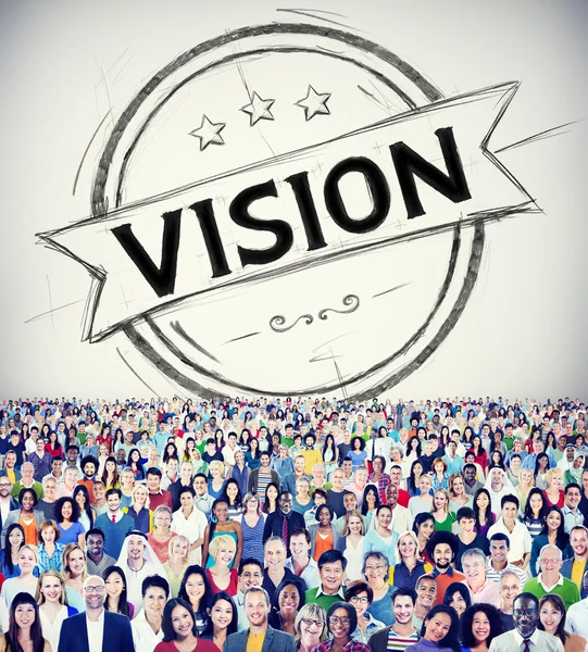 Vision Inspiration mål koncept — Stockfoto