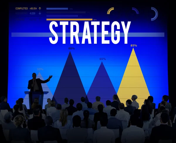 Estrategia Misión Desarrollo Planificación Concepto —  Fotos de Stock