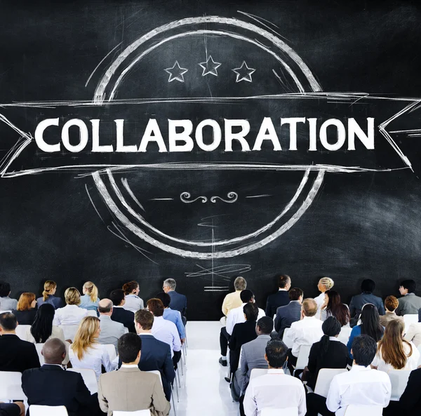 İşbirliği işbirliği ortaklık kavramı — Stok fotoğraf