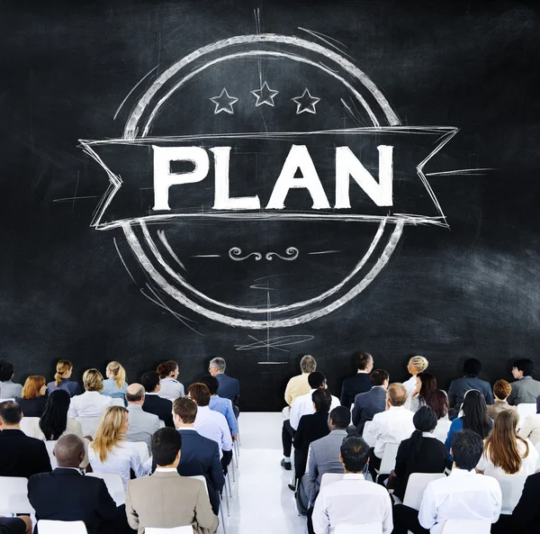 Plan Planning Strategy Concept — Stock Photo, Image