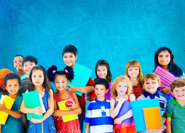 Diversiteit kinderen vriendschap Concept — Stockfoto