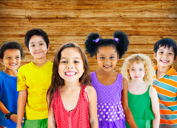 Children Diversity Group Concept