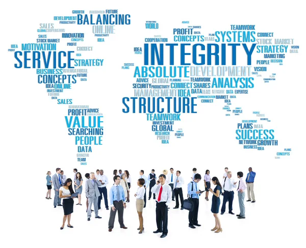 Integrity Honesty Trust Reliability Concept — Stock Photo, Image