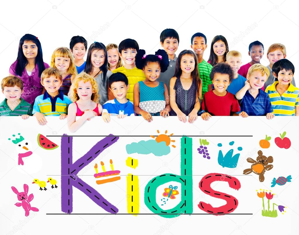 Creare bambini immaginazione della scrittura a mano disegno concetto — Foto di Rawpixel