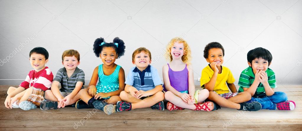 Children Diversity Group Concept