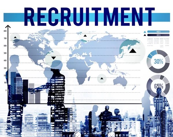 Recruitment Employment Concept — Stock Photo, Image