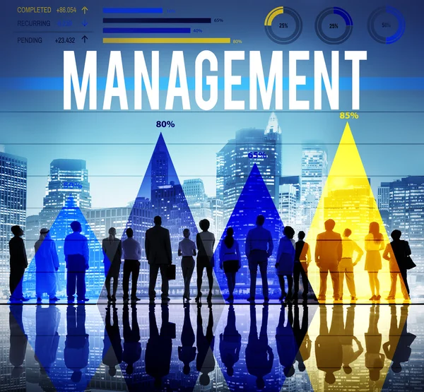 Management organisation Manager koncept — Stockfoto