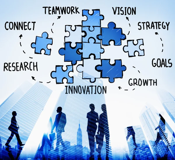 Teamwork Team Collaboration concept — Stock Photo, Image