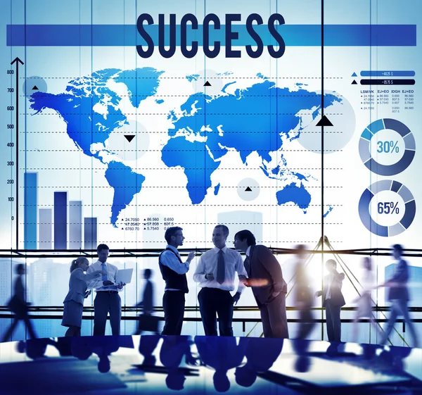 Success Successful Goal Concept — Stock Photo, Image