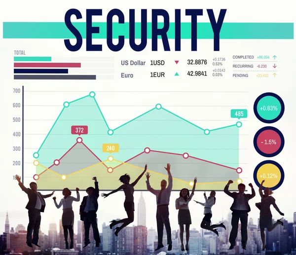 Säkerhetsbegreppet Privacy Protection nätverk — Stockfoto