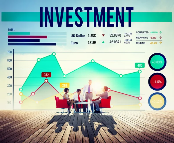 Investeren investeringen Concept — Stockfoto