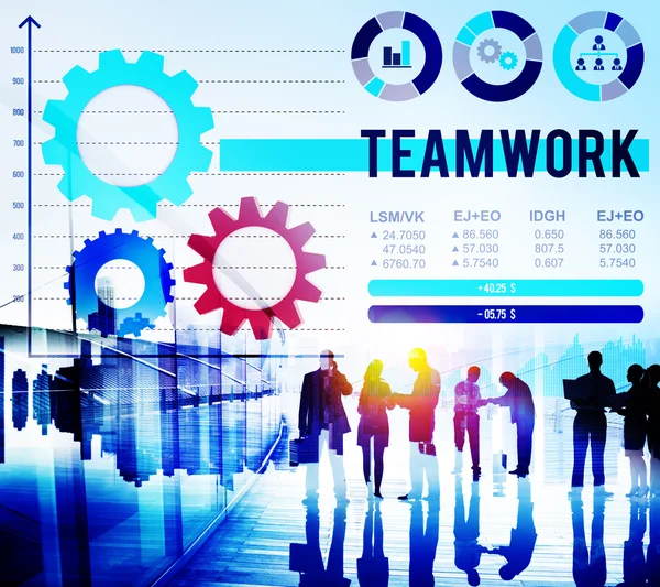 Team Teamwork Partnership Concept — Stock Photo, Image