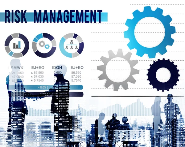 Risk Management säkerhetskoncept säkerhet — Stockfoto