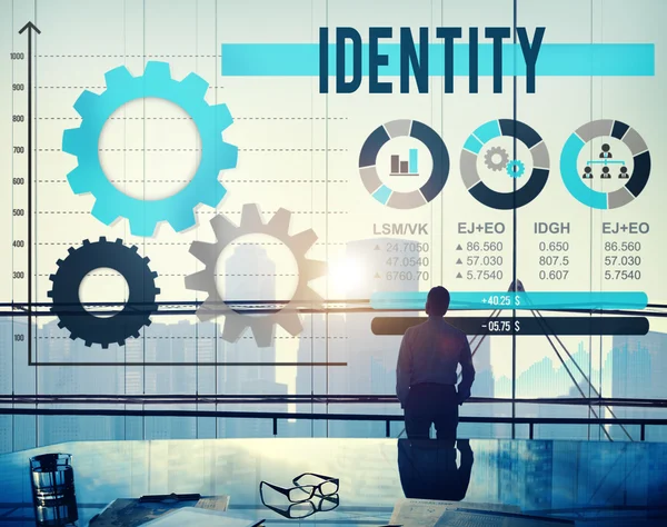 Identity Trademark Concept — Stock Photo, Image