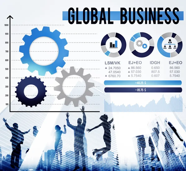 Global Business Enterpise Concept — Stockfoto