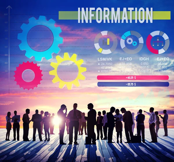 Informatie leren Info Concept — Stockfoto