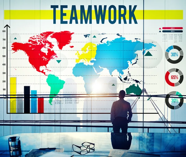 Teamwork Collaboration Partnership Concept — Stock Photo, Image