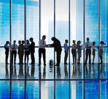 Grup iş insanlar kavramı