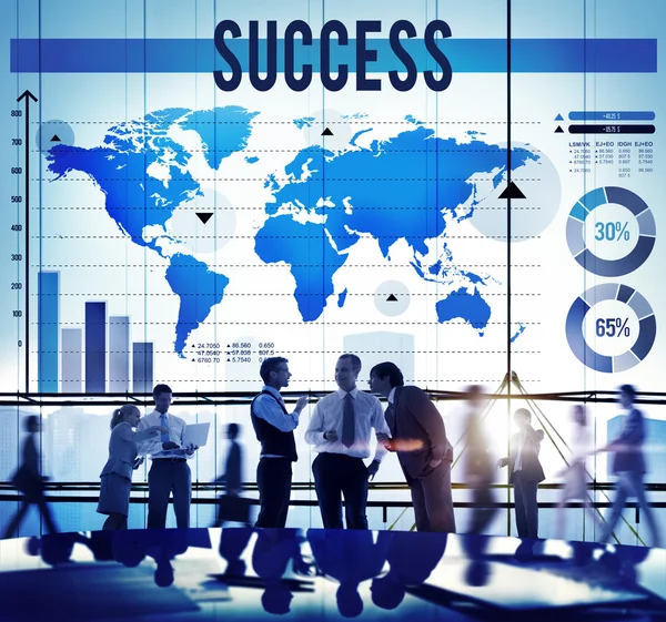 Succes succesvolle verwezenlijking Concept — Stockfoto