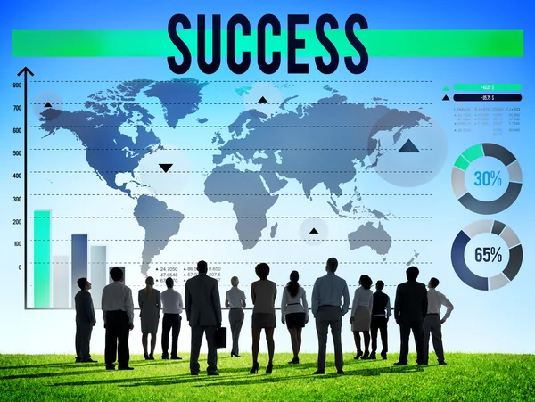 Success Successful Achievement  Concept — Stock Photo, Image