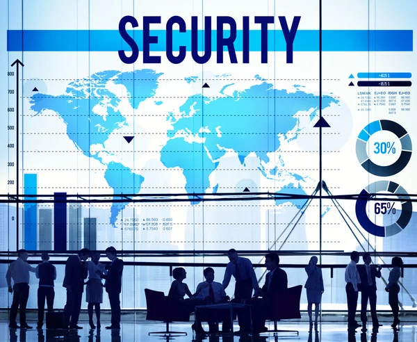Biztonsági védelmi koncepció — Stock Fotó