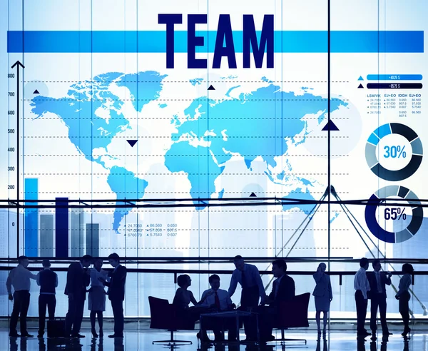 Team Teamwork samenwerking Concept — Stockfoto