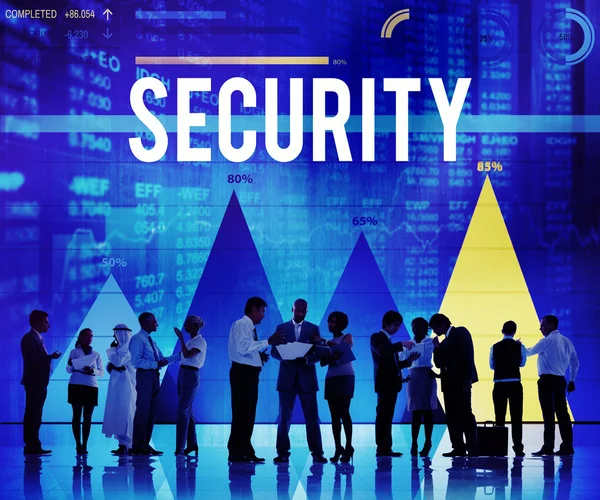 Skydd Risk säkerhet servicekoncept — Stockfoto