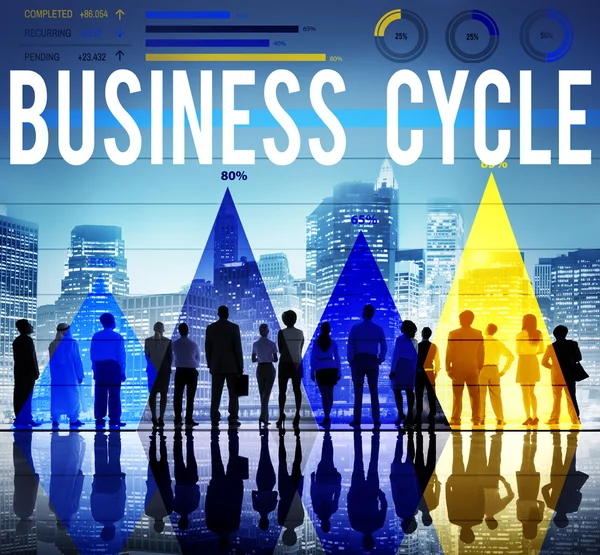 Business cycle concept — Stock Photo, Image