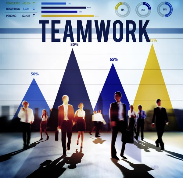 Team Teamwork Cooperation Concept — Stock Photo, Image