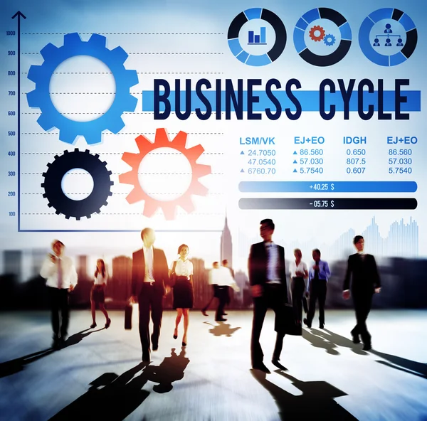 Business Cycle Concept — Stock Photo, Image