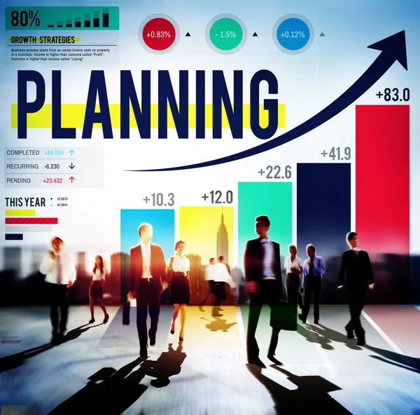 Planning strategie Concept — Stockfoto