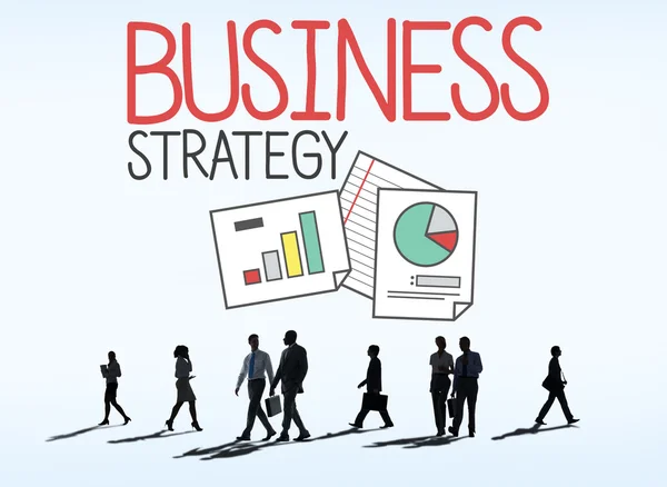 Concepto de estrategia empresarial — Foto de Stock