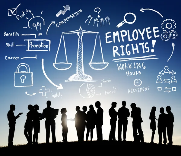 Employee Rights Career Compensation Concept — Stock Photo, Image