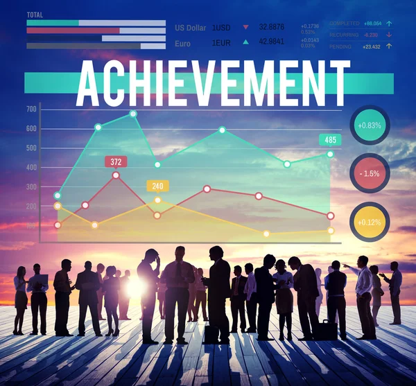 Achievement Business Marketing Concept — Stock Photo, Image
