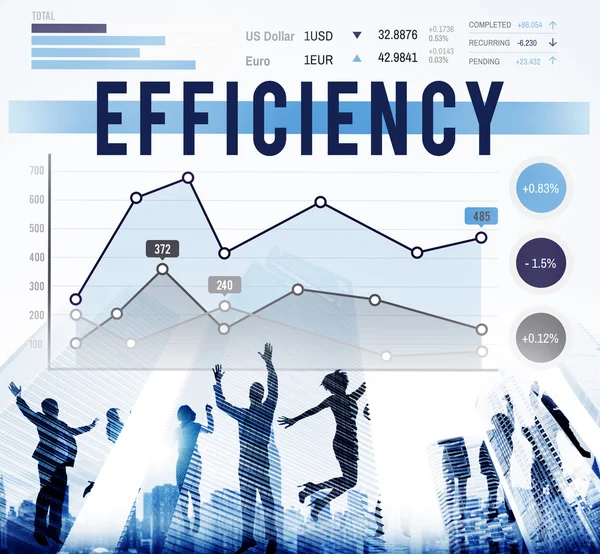 Efficiency Productivity Improvement Concept — Stock Photo, Image