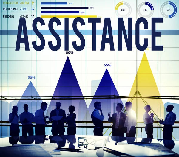 Assistance Help Partnership Concept — Stock Photo, Image